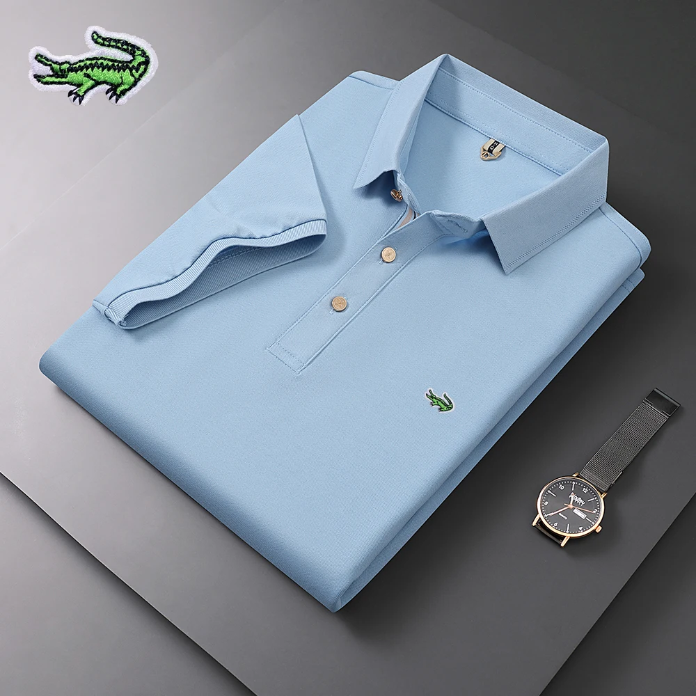 

CARTELO 2023 Cotton Hot Selling Polo Shirt Anti-pilling Summer New Casual Breathable Lapel Polo Shirt for CARTELO Embroidery