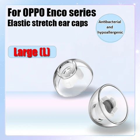 Латексные ушные наконечники для Oppo Enco X2 антикапельные антиаллергенные вкладыши для OPPO Enco серии Сменные наушники с шумоподавлением
