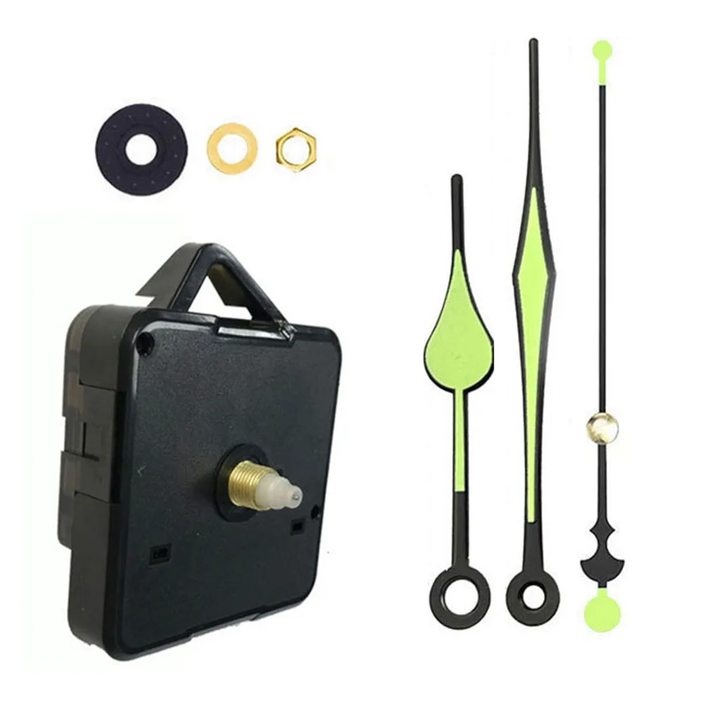 

Clock Movement Kit Fluorescence Clock Motor Movement Fluorescence Kit Motor Quartz Shaft Silent Clock Mechanism