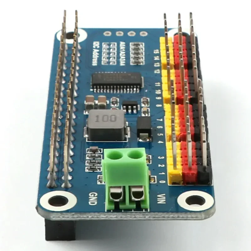 Плата расширения серводвигателя 16-PWM Защитная крышка для RPI Raspberry Pi 0 Zero 2 0W 3B Plus 3 4 5
