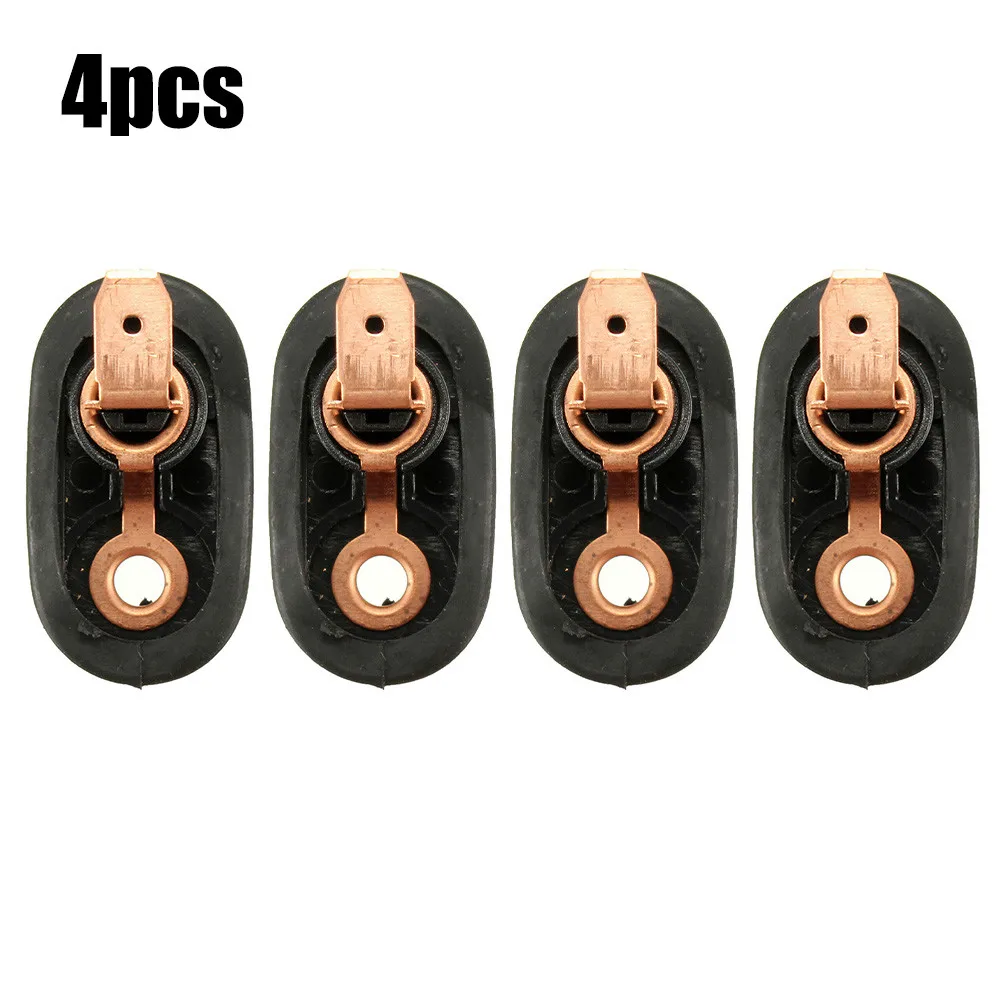 

Plastic Door Light Switch Universal Vehicle 4pcs Black Car Courtesy Lamp