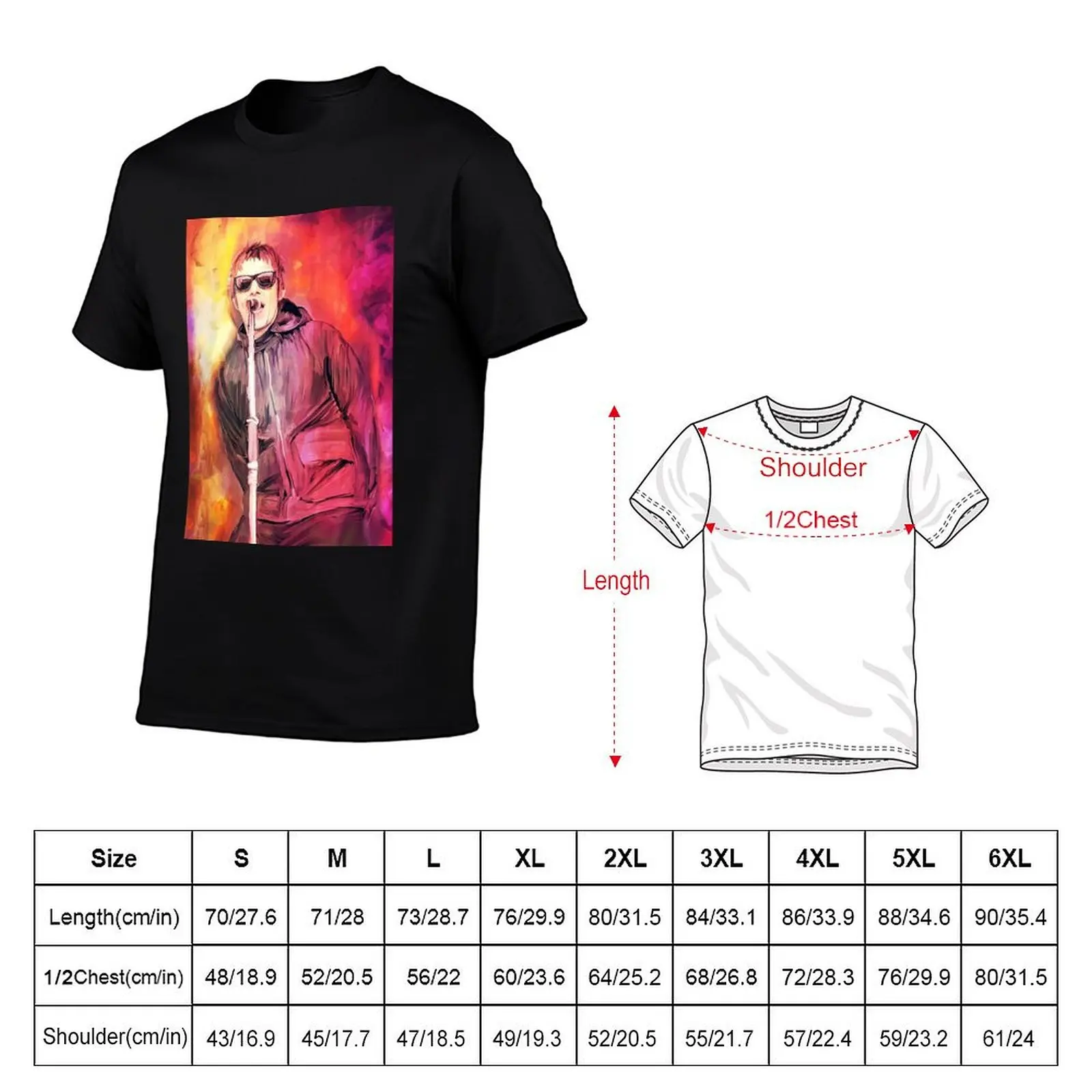 Футболка Liam Gallagher Classic Art, долговечная повседневная футболка (art.: 3920dbecce246) - 3920dbecce246