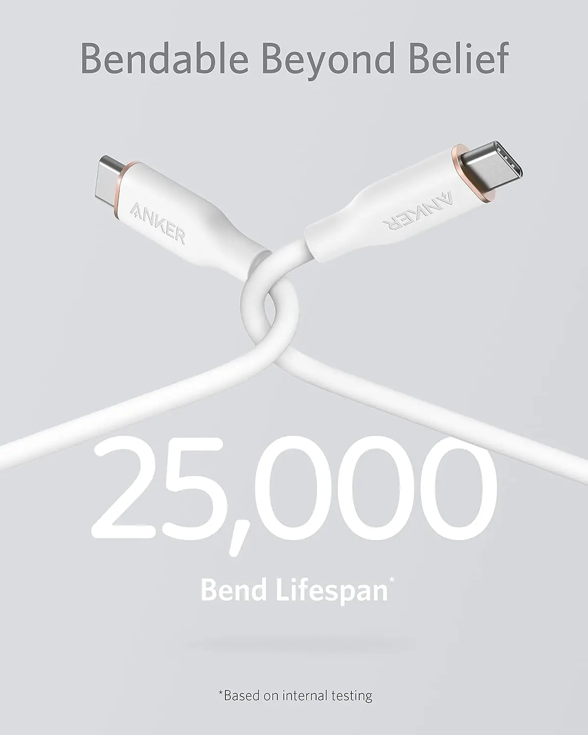 Фото Кабель Anker PowerLine III Flow 240W USB-C - USB-C, ультрамягкий силиконовый кабель USB 2.0 Type-C для зарядки №4