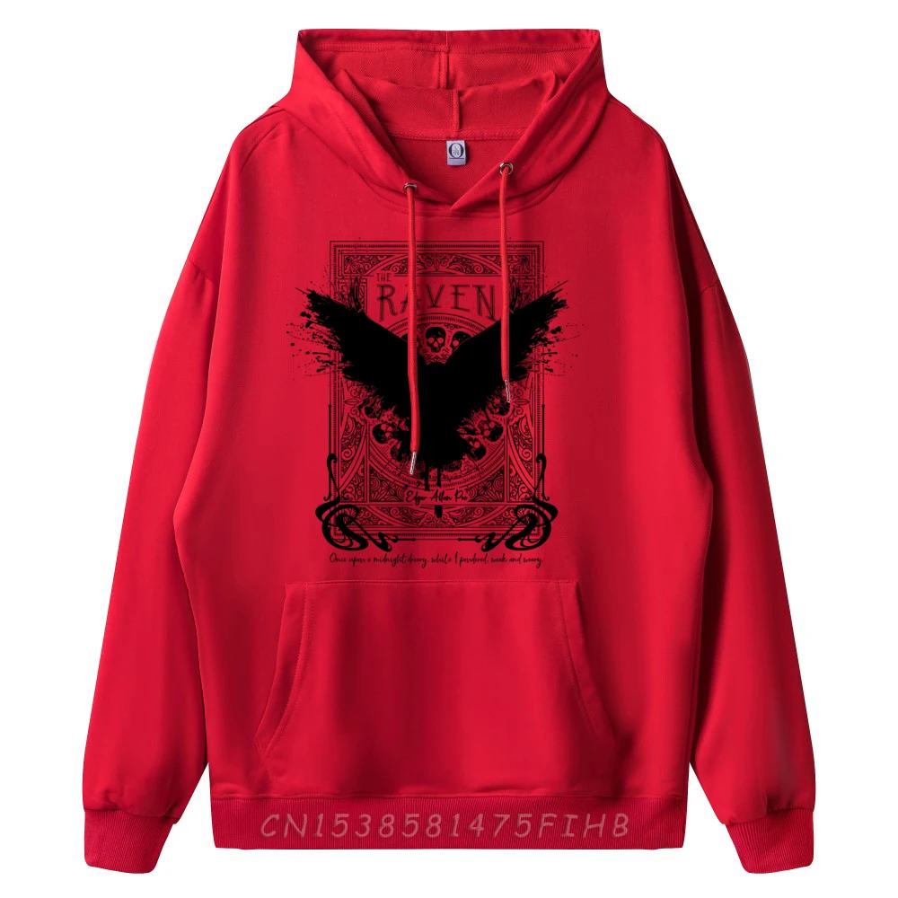 The Raven Edgar Allan Poe Fan Art S и Мужская одежда Ограниченное время Специальный мужской