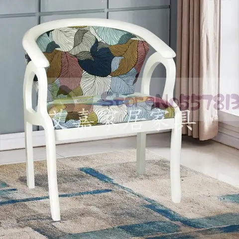 Круглый журнальный столик в европейском стиле, Круглый Журнальный столик для гостиной, простой Балконный стул, маленький круглый столик - изображение