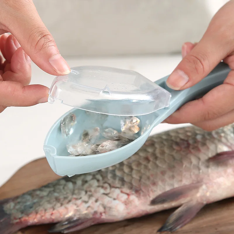 

New Kitchen Accessories Cozinha Fish Scale Remover Knife Cleaning Peeler Practical Kitchen Supplies Cooking Home Gadgets
