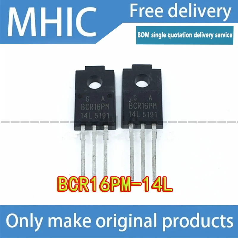 

10 шт. ~ партия Бесплатная почта двунаправленный кремниевый управляемый выпрямитель BCR16PM-14L BCR16PM14L (16A) тиристор