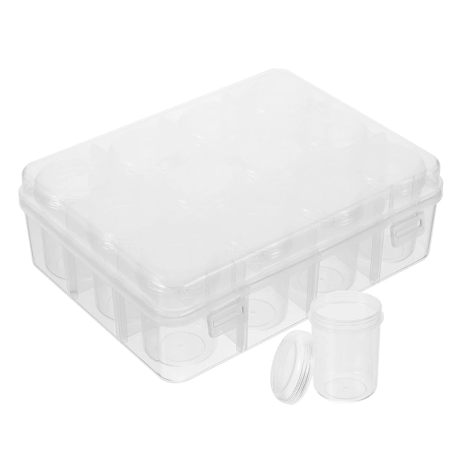 

1 Set Jewelry Bead Container Bead Storage Box Organizer Bead Case Liquid Sealing Bottles