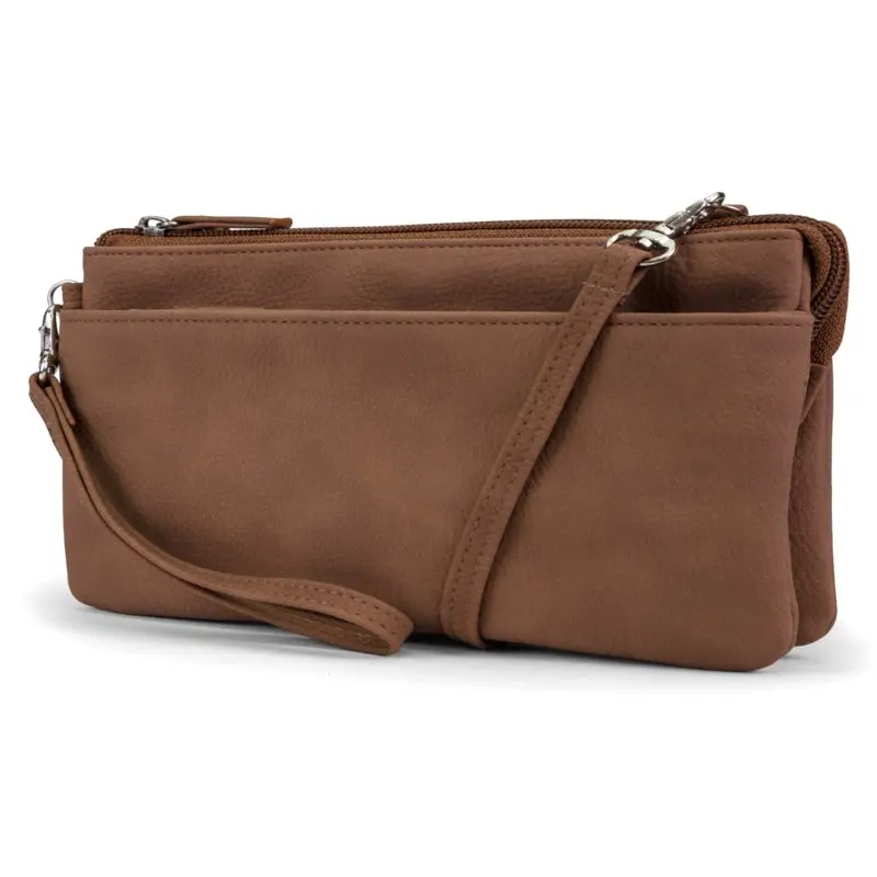 

Brady Anti Theft Womens Cell Phone Crossbody Bag RFID Purse Wallet