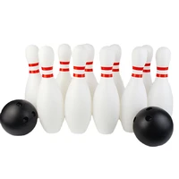 inflatable pvc bowling set for kids and adults with 10 pieces bowling pins