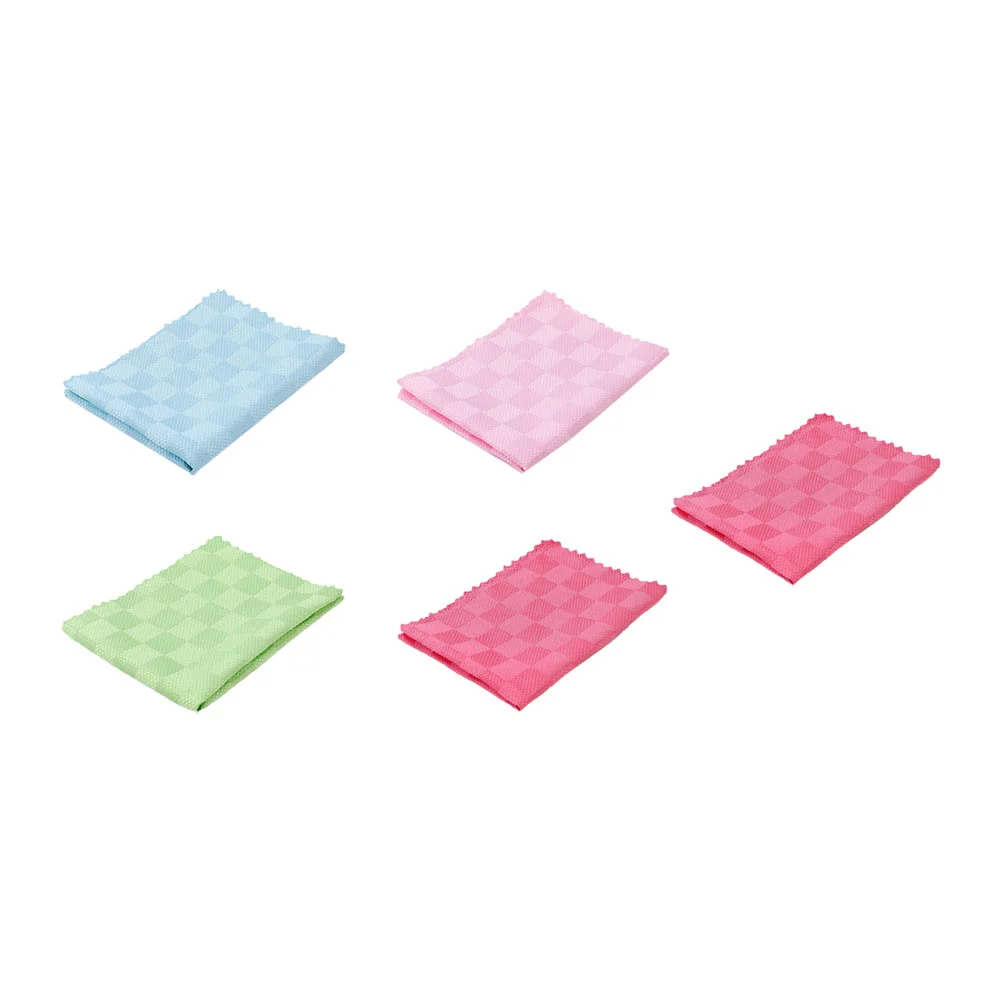 

5pcs Kitchen Dish Towels Multifunctional Dish Washing Towels )