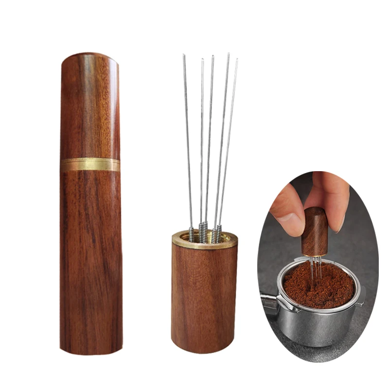 

Coffee Tamper Powder Stirrer Distributor Stainless Steel Needles Espresso Leveler WDT Tools Cafe Stirring Barista Accessories