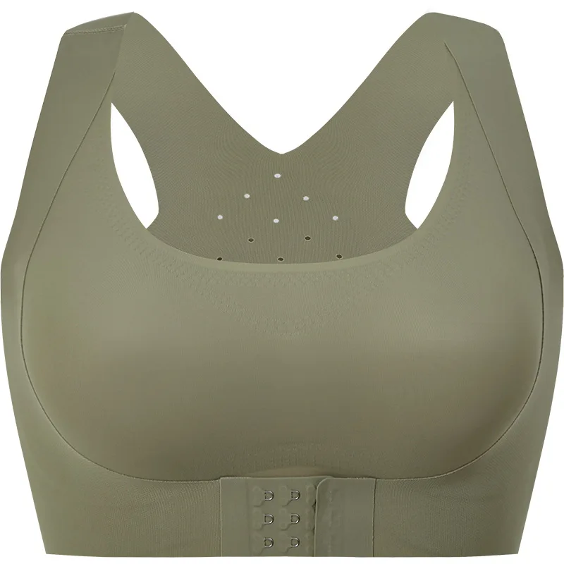 

New sexy back good underwear two in one breast bra back adjustment gathering correction underwear women's Bra，DF33D