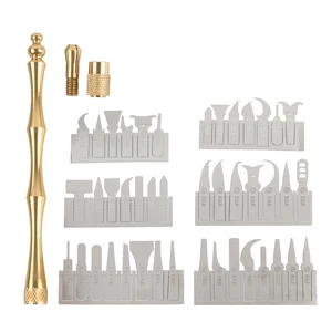 Набор инструментов для демонтажа микросхем процессора, лопаточный нож для демонтажа микросхем, лопатка для удаления клеевой лопасти