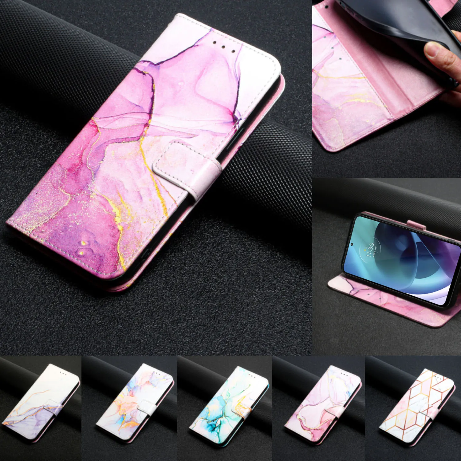 

Case For Flip Xiaomi 12 ULTR 12 LITE POCO M4 5G Redmi Note 11s A1 NOTE 9 4G 9T 9C 9A K50 PRO Wallet Book