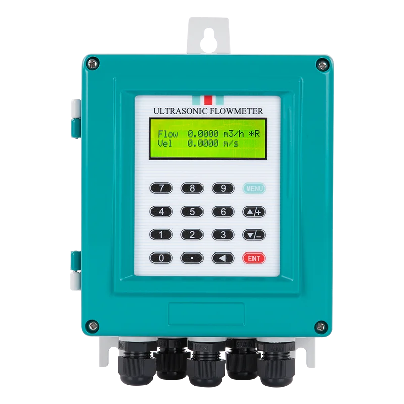 Настенный ультразвуковой расходомер с зажимом на расходомере DN15-DN6000