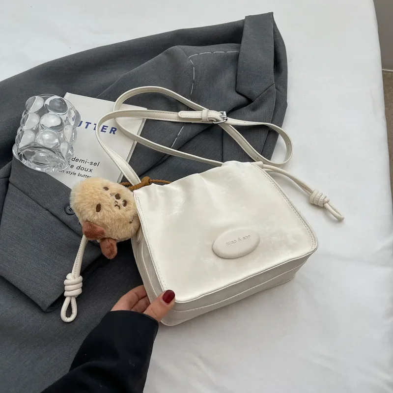 Сумка кросс-боди Женская в стиле ретро дизайнерский саквояж-ведро Сумочка на