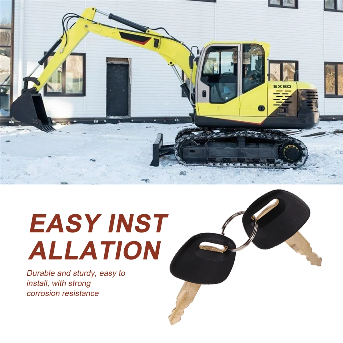 Ключ зажигания для экскаватора ZAX EX60 EX70 EX120 EX200 Hitachi H800 20 шт.