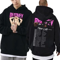 britney spears album music graphic logo print hoodie men woen fashion oversized long sleeve loose sweatshirt woman streetwear