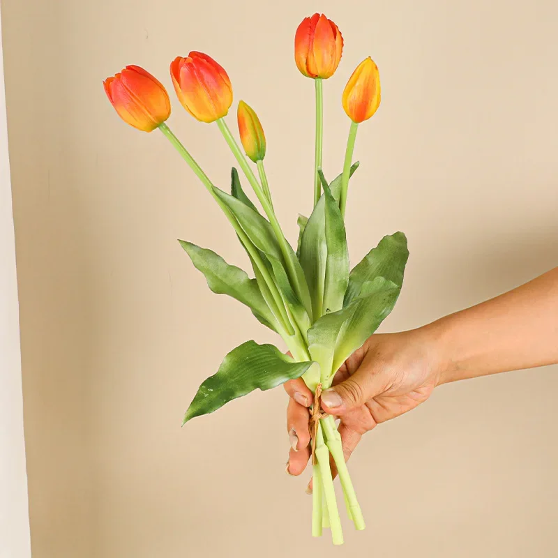 

Искусственные шелковые тюльпаны, 5 штук