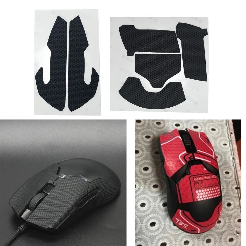 

Mouse Skin Anti-slip Tape Mouse Skates Side and Back Stickers for razer Viper Ultimate Mice Moisture Wicking Pre Cut Set