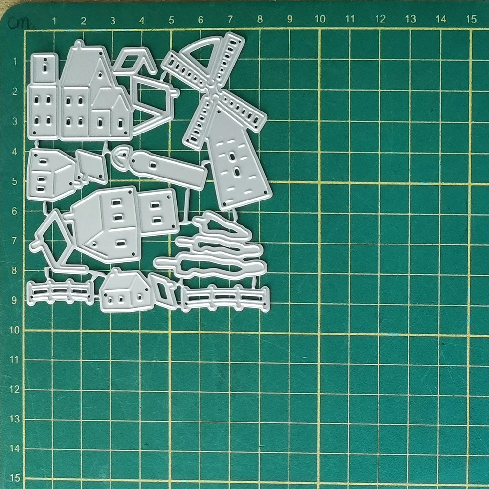 Металлические пресс-формы для скрапбукинга Farm Frame