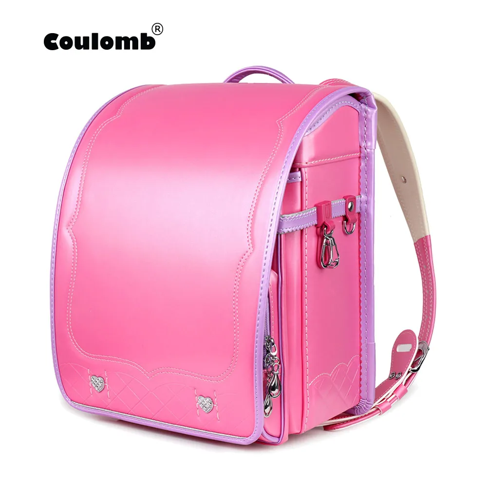 Colomb 2022 новый дизайн Randoseru модные школьные сумки для девочек mochila infantil японский студенческий детский Большой Школьный Рюкзак sac a dos