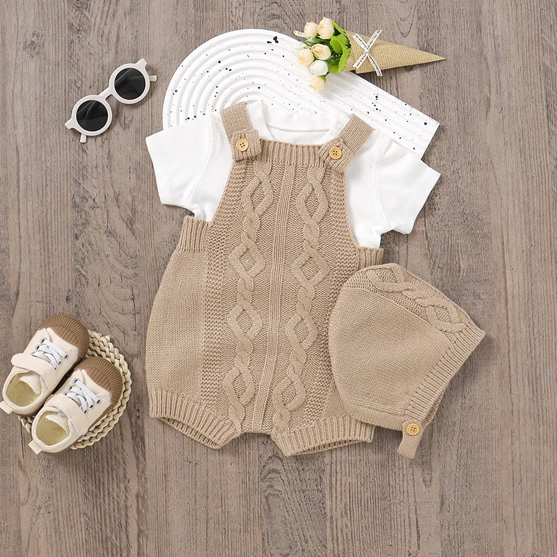 

Детские комбинезоны без рукавов, трикотажные однотонные комбинезоны для новорожденных мальчиков и девочек, комбинезоны, комбинезоны, осенняя и зимняя верхняя одежда, одежда для малышей