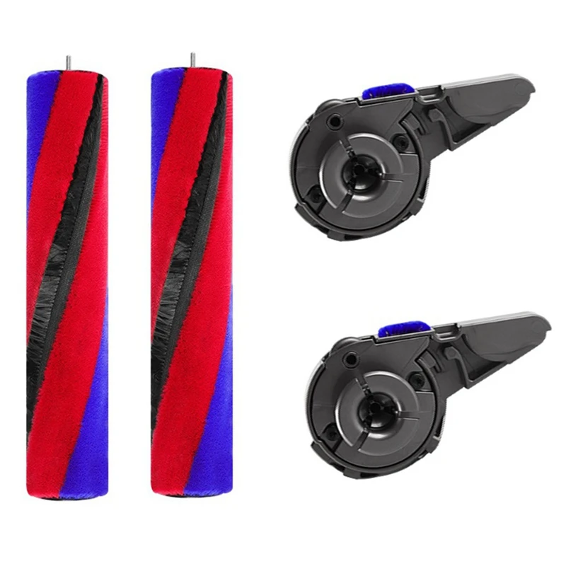 

Replacement End Cap Roller Brush For Dyson V12 V15 Slim V10 Slim Fluffy Brush Bar Vacuum Cleaner Accessories Part