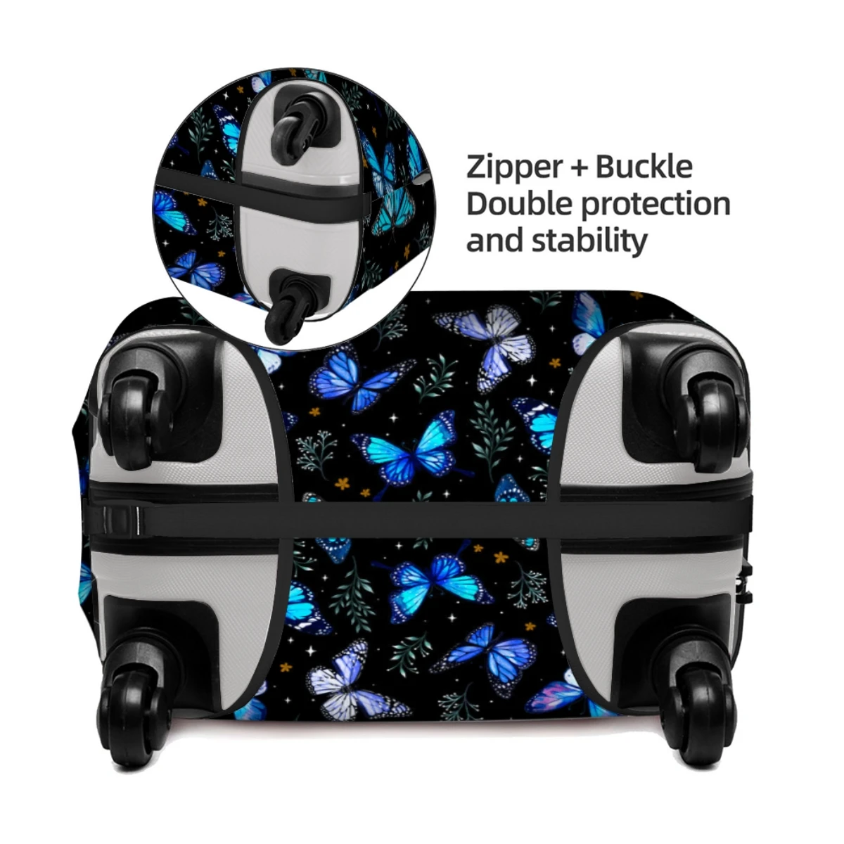 Luggage Cover Elastic Luggage Protective Covers Baggage Cover Suitable For18-32 Inch Suitcase Case Travel Accessories