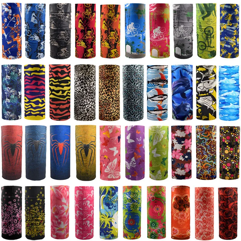 

Men Women Camping Printing Color Scarf Outdoor Sports Bicycle Riding Headband Bike Cycling Mask Balaclava Neck Warmer Bandana
