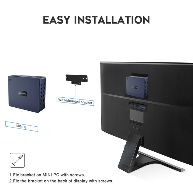Beelink Mini S GK MINI Intel Celeron N5095/J4125 Mini S12 N95 Windows 11 MINI PC 8GB 128GB/256GB WIFI5 Game Computer VS GK3 Pro 6