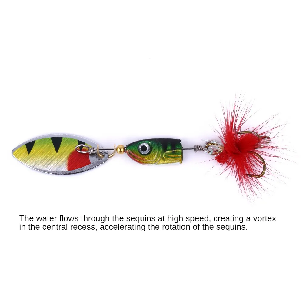 

Bionic Hard Baits Artificial Fishing Lures With Sharp Hook Swimbait Fishing Spoon Spinner Fishing Tackle Vib Spoonbait