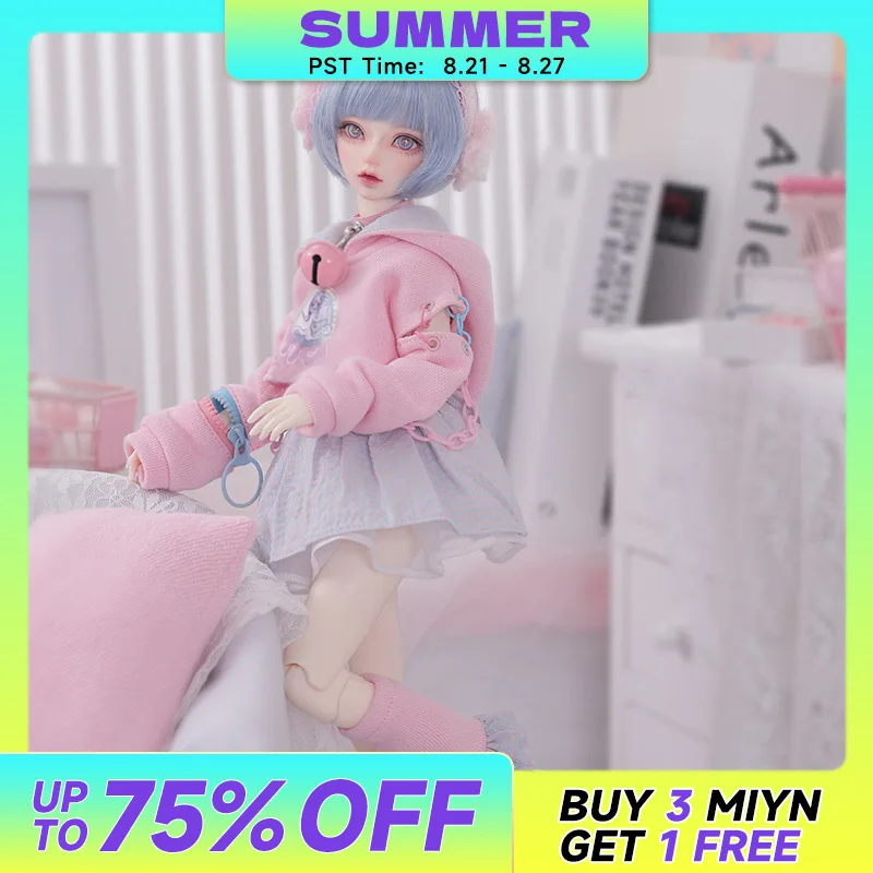Fantasy Angel 1/4 Miyn BJD Doll MSD Resin minifee fairyland Ball Jointed Doll Birthday Christmas Present Dolls