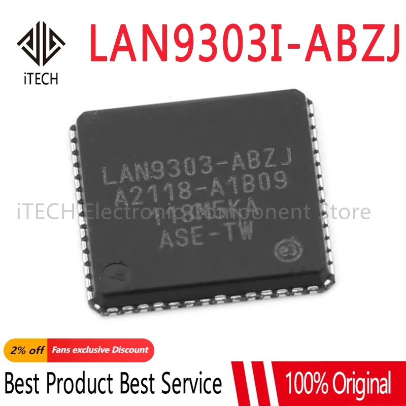 Фотосессия 1 шт LAN9303I-ABZJ LAN9303 QFN56