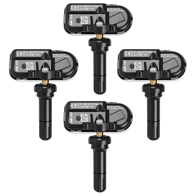 

4PCS 68249197AA 434Mhz Tpms Sensor For Chrysler JEEP