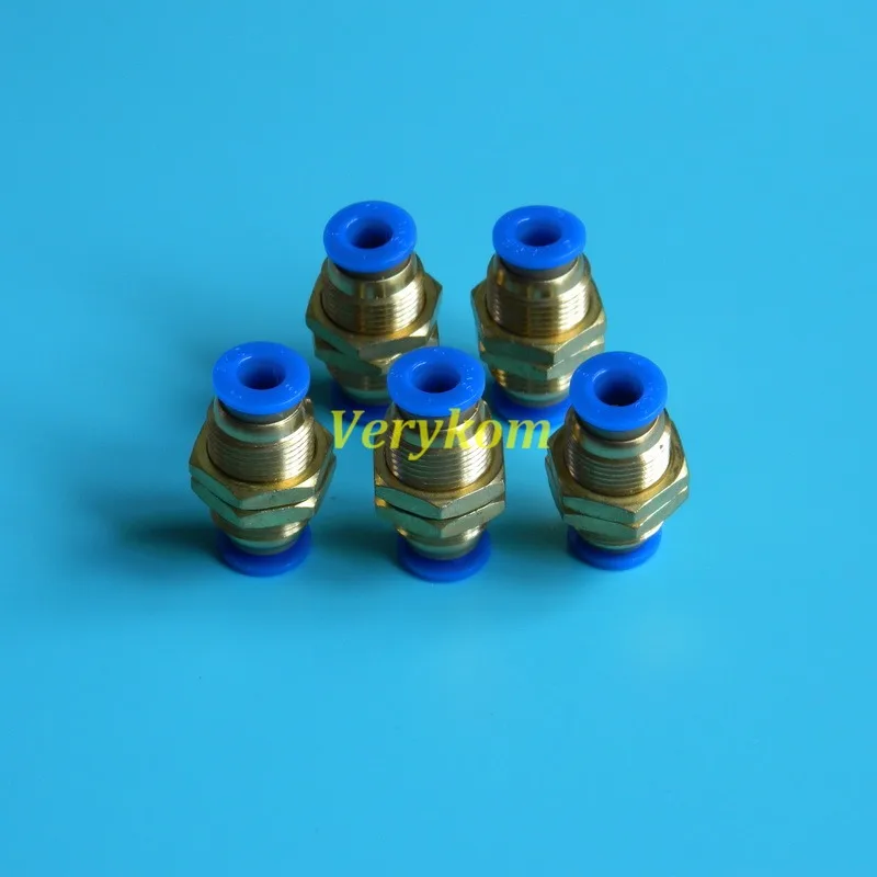 10X пневматический прямой воздушный фитинг трубопроводный Соединительный