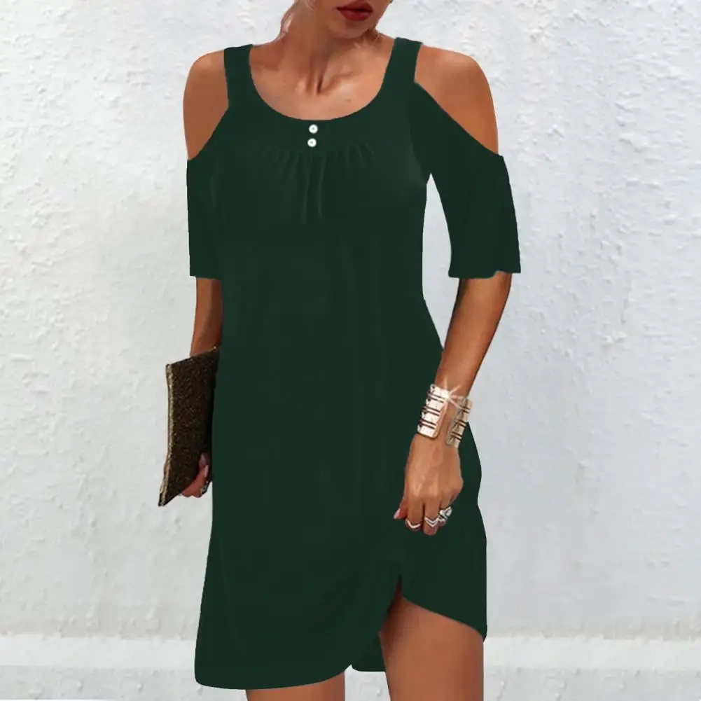 

Summer V Neck Party Dress Women's Fashion Off Shoulder Print Vintage Beach Sundress Elegant Casual Loose Dresses for women 2022