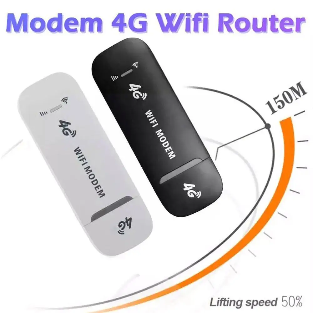 

4G LTE Wireless Router USB Dongle 150Mbps Modem Stick Sim Mobile Card Broadband Home Wireless Adapter WiFi 4G Office Card R D3H2