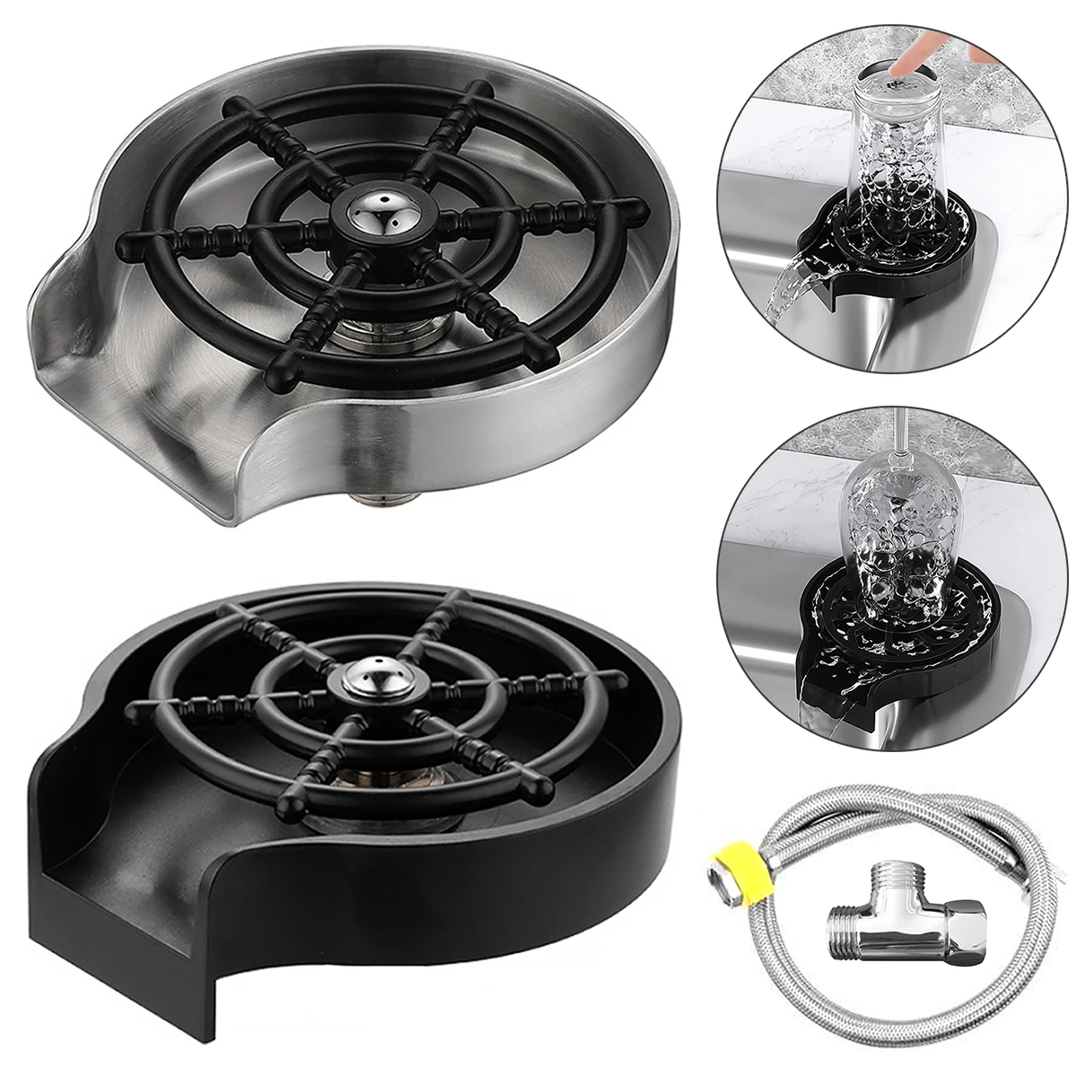 

Автоматическая Мойка на стеклянной чашке, кухонный прибор для мытья посуды, для бара, молока, кофе, воды под давлением