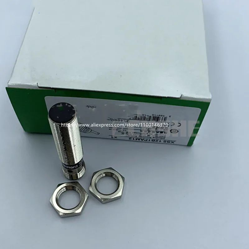 3 шт. Новый Штекерный Бесконтактный переключатель Schneider XS512B1PAM12 четырехконтактный Штекерный трехпроводный постоянный ток PNP нормально открытый