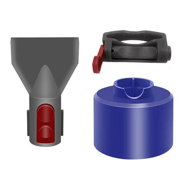 

3Pcs For Dyson V7 V8 V10 V11V15 Vacuum Cleaner Aerccessories Slot Brush Tip Switch Lock Suction Head Replacement Parts