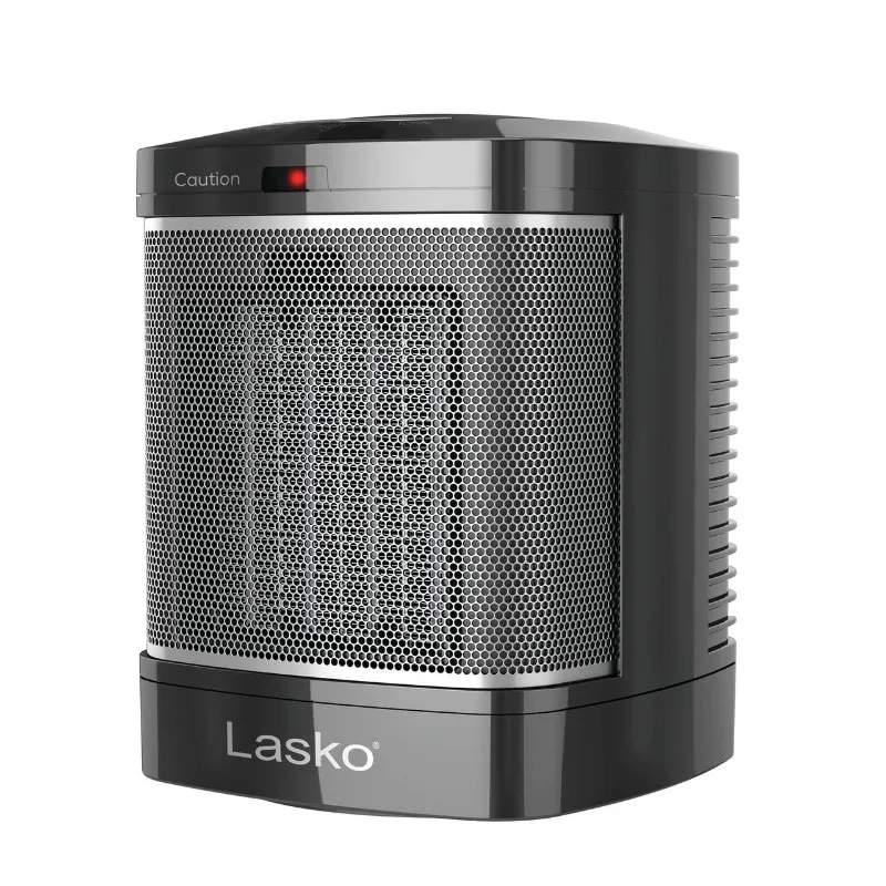 

Lasko 1500W Tabletop Ceramic Space Heater with One Hour Timer, CD08500, Black