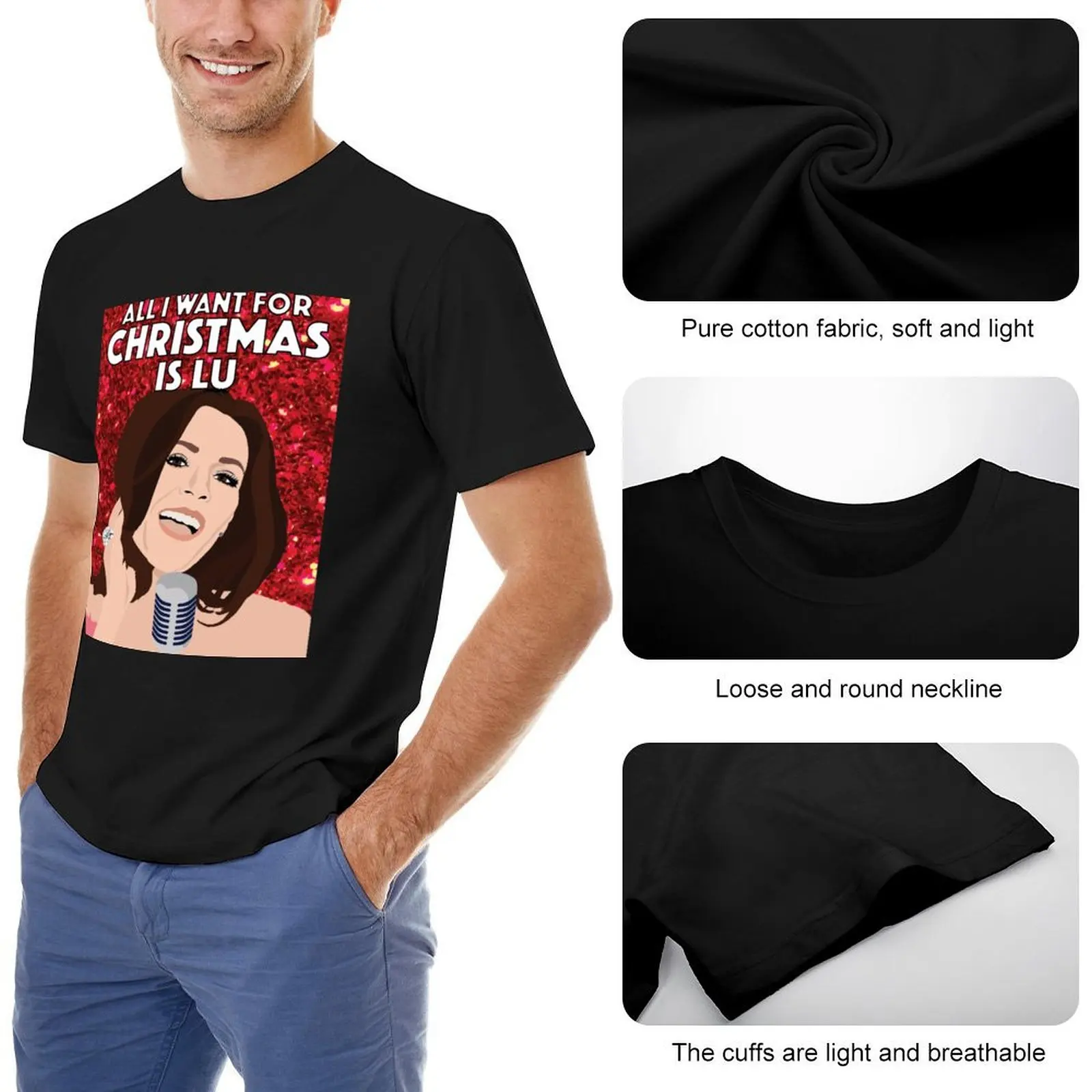 Футболка Countess Luann De Lesseps All I Want For Christmas Is Lu RHONY