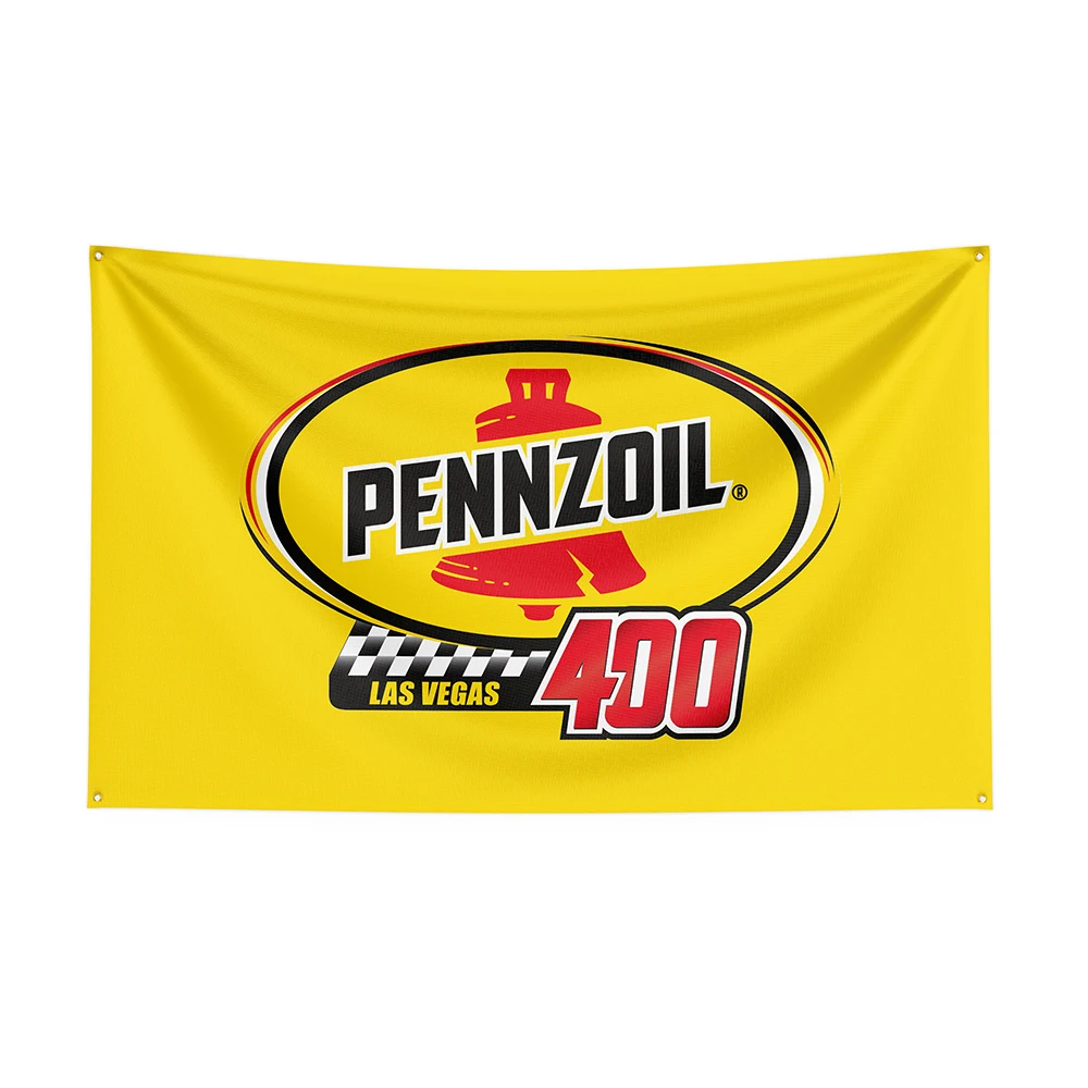 

90x150cm Pennzoils Flag Polyester Printed Racing Car Banner -Flag Decor,flag Decoration Banner Flag Banner