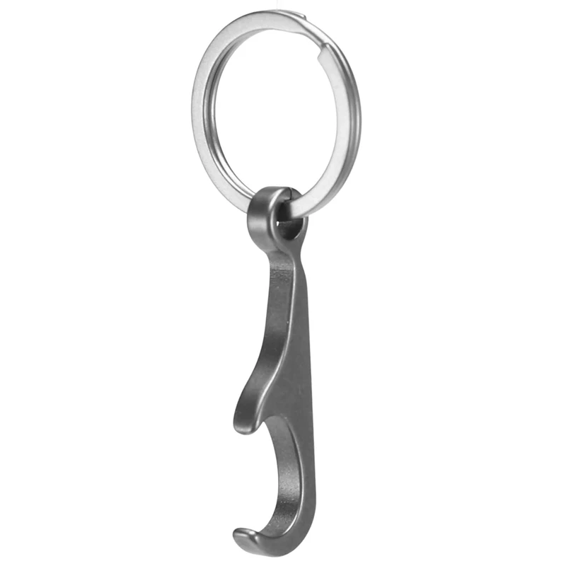 TC4 титановый креативный мини-брелок для открывания пива с брелоком консервных