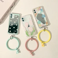 ins style silicone bracelet buckle mobile phone anti lost lanyard ornament couple mobile phone lanyard suitable for phone case