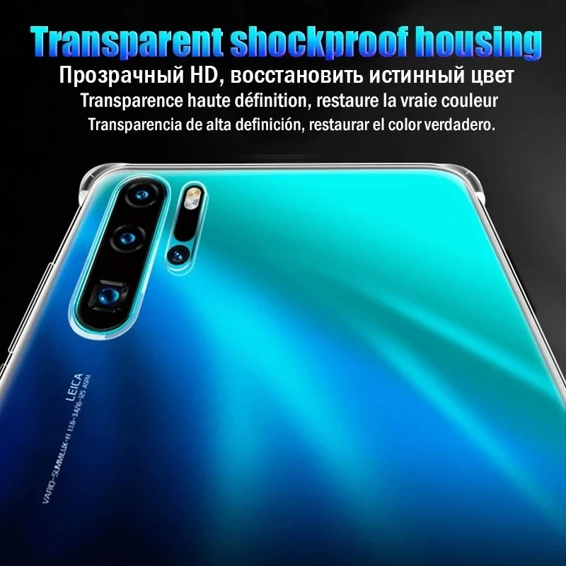 Противоударный чехол для Huawei P20 P30 P40 P50 P10 Mate 30 20 10 Lite Y5 Y9 Prime P Smart 2019 Honor 9 50 Pro 8X 9X X10 Nova |