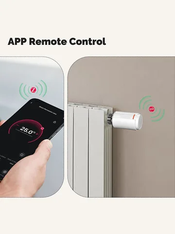 Умный термостатический клапан APWIKOGER для радиаторов