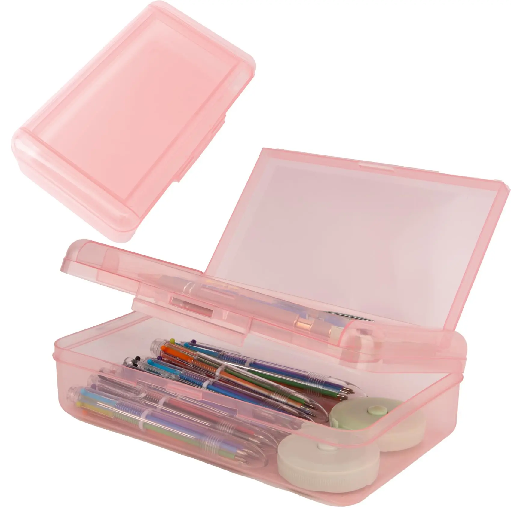 

Пластиковый пенал для ручек 20,5х12,5 см